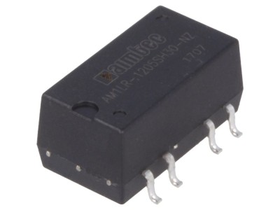 Convertor DC/DC 1W 12V la 5V SMD foto