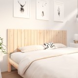 vidaXL Tăblie de pat, 205,5x4x100 cm, lemn masiv de pin 818890