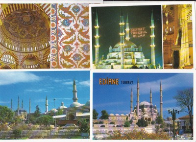 bnk cp Turcia - Edirne - 12 cp necirculate foto