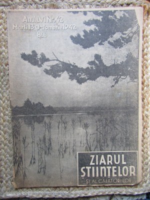 Ziarul Ştiinţelor şi al Călătoriilor nr.42/1942 foto