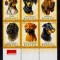 RO 2005 LP 1694 &quot;Caini de vanatoare&quot; , serie bloc cu tab ROMFILATELIA , MNH