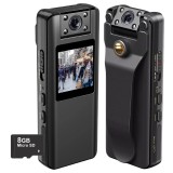 Cumpara ieftin Body camera corporala iUni A22, 8GB, Reportofon, Night Vision, Lentila rotativa 180&deg;
