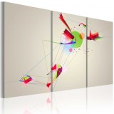 Cumpara ieftin Tablou - Colors &amp; shapes 120x80 cm