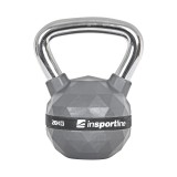 Gantera Kettlebell cauciucata inSPORTline PU 20 kg,