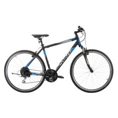 Bicicleta Sprint Sintero Man 28 Negru/Cyan 520mm Ultimate FactoryBikes foto