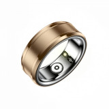 Inel iSEN R3 Smart Ring, HR, SpO2, Tensiune, Temperatura, Monitorizare somn, Multi Sport, Aplicatie dedicata: Nx RING, 18mAh, IP68, Gold