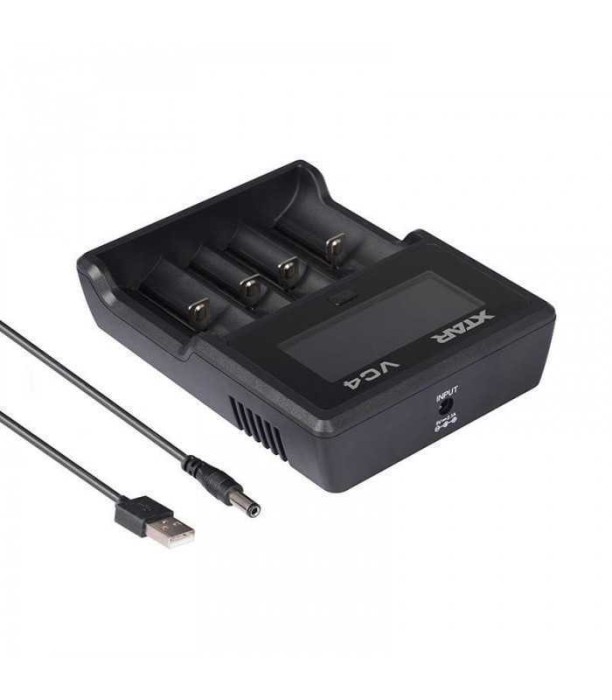 Incarcator universal LI-ION NI-MH NI-CD 1-4buc XTAR-VC4