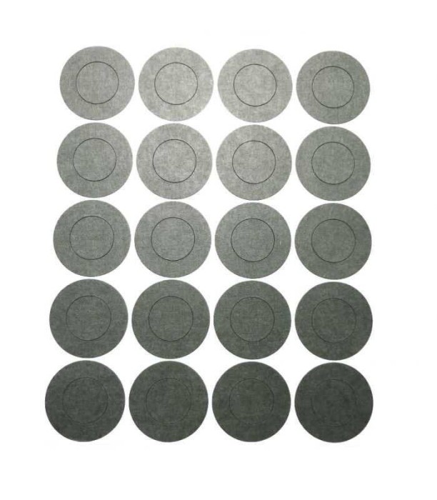 Hartie pentru izolatie terminale acumulatori LI-ION 21700 SET 60buc