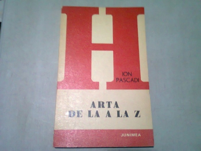 ARTA DE LA A LA Z - ION PASCADI