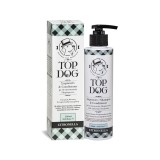 Sampon Caini TopDog Citronella 250ml - Natural, Protectie Insecte, Aloe Vera, Uleiuri Esentiale, Descurcare Blana