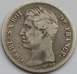 Franta, 1/4 franc 1827 A, Charles X