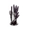 Set cutite cu suport, 8 piese, Purple Eclipse Collection, Berlinger Haus, BH 2587