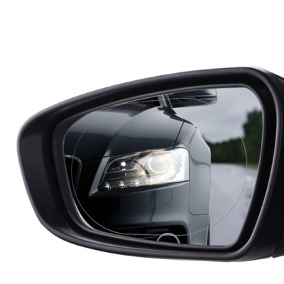 Folie pentru Oglinda Auto, 96 x 136mm (set 2) - Baseus ClearSight (C11853200201-00) - Clear foto