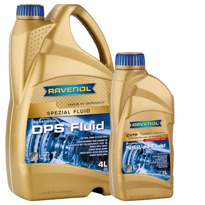Pachet 5 litri ulei Ravenol CVT NS2 J1 Fluid pentru transmisie automata