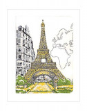 Paris Eiffel Tower Handmade Journal - Paperback - *** - Galison