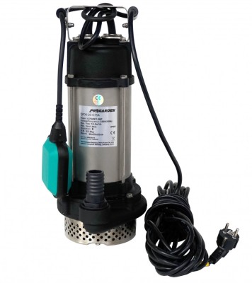 ProGARDEN QFD6-20-0.75A Pompa drenaj 1.25&amp;quot;, 750W, apa murdara, 175L/min, 20m ProAdvanced PowerfulTools foto