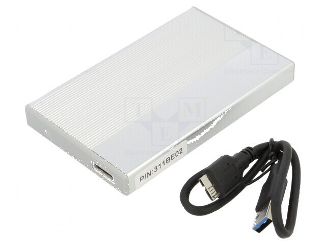 Carcasă hard discuri 2,5&quot; SATA III USB 3.0 76x122x13mm