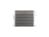 Condensator climatizare Jeep Grand Cherokee, 06.2003-09.2005, motor 2.7 CRD, 120 kw diesel, cutie automata, full aluminiu brazat, 580 (530)x460x22 mm