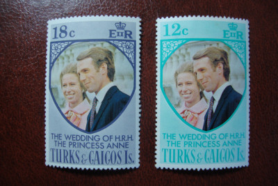 TURKS &amp;amp; CAICOS SERIE MNH foto