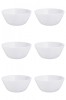 Set boluri, 6 piese, 2.9 l, Opal, Alb