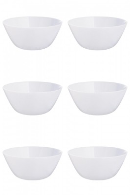 Set boluri, 6 piese, 2.9 l, Opal, Alb foto