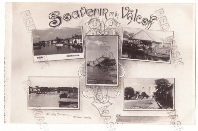 3399 - VALCOV, Dobrogea, Cherhanaua - old postcard, real Photo - used foto
