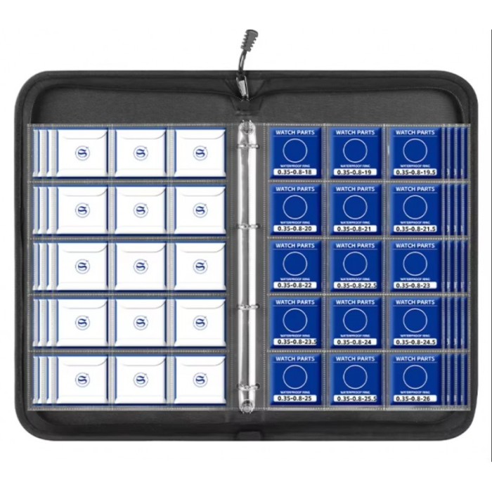 Set 135 de O-ring din telflon pentru capacele ceasurilor WZ2077