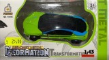 Masina Transformer verde metal
