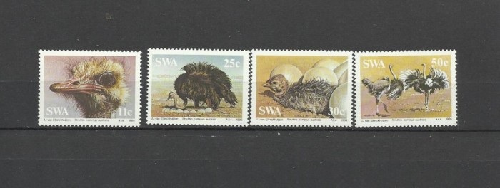 SWA NAMIBIA 1985 FAUNA PASARI STRUTI