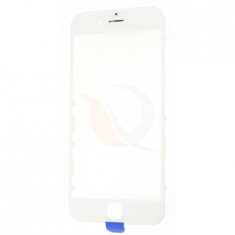 Geam sticla, iphone 6s, complet, white foto