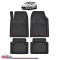 Covorase Auto TeamCar&reg; Tip Tavita Compatibile Mazda 2 Generatia II (2007&ndash;2014) Negru Material Rezistent