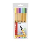 Cumpara ieftin Fineliner Point 88 Stabilo, varf 0.4 mm, set 8 culori pastelate
