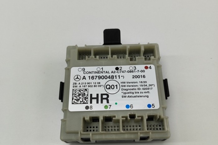 Modul de control ușă dreapta spate MERCEDES-BENZ E W213 2020 OEM: A1679004811,A2139011208,A1679028005 30640029