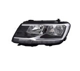 Far Volkswagen Tiguan, 05.2016-12.2020, model: Allspace, montare fata, stanga, cu lumini de zi tip LED; H7+H7+LED+PY21W; electric; cu motor; halogen,, TYC