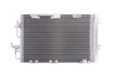 Condensator AC Opel Astra H 2011, Zafira 2011; motor 1.6 T, 2.0 T, dimensiuni [mm]: 585x380x16, uscator integrat, intrare / iesire 11,6mm; 1850098;