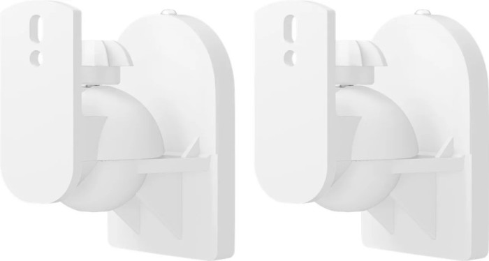 Suporti difuzoare universal 2buc Goobay pe perete regblabil 3.5kg alb