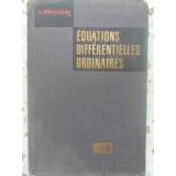 EQUATIONS DIFFERENTIELLES ORDINAIRES-L. PONTRIAGUINE-290855