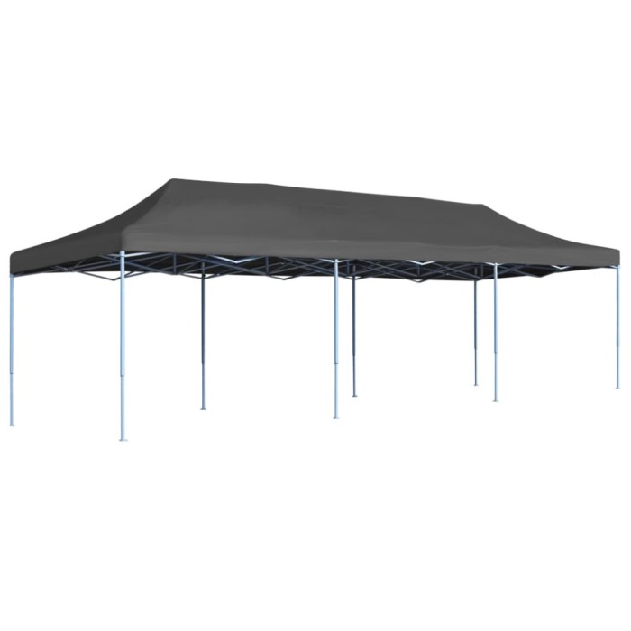 vidaXL Cort de petrecere pliabil, antracit, 3 x 9 m 44980