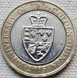2 pounds 2013 Marea Britanie, Golden Guinea, km#1241