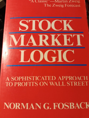 STOCK MARKET LOGIC - NORMAN G. FOSBACK, DEARBON 1992, 384 PAG foto