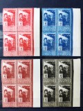 1950 - 2 ani de la nationalizare - Blocuri de 4 MNH** - LP 268 nestampilat, Istorie