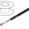 Cablu DMX 110&Omega; Negru 200m