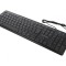 Tastatură USB Neagră US Layout 1,4m