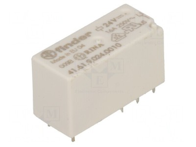 Releu Electromagnetic SPDT 24VDC 30A/16A PCB foto