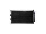 Condensator climatizare Honda Civic Sedan/Coupe, 01.2004-09.2005, motor 1.3, 61 kw benzina/electric, full aluminiu brazat, 670 (630)x380 (365)x16 mm,