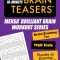 Mensaa 10-Minute Brain Teasers: Brain-Training Tips, Logic Tests, and Puzzles to Exercise Your Mind