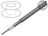Cablu coaxial 1x20AWG litat PVC gri 152m &Oslash;4,7mm