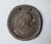 Medalie Carol Davila, Proiect plachetă, Rom&acirc;nia, diametru 9.5cm, lut ars