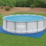 Bestway Panza de sol pentru piscina Flowclear, 488 x 488 cm GartenMobel Dekor, vidaXL