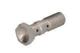 Șurub conductă fr&acirc;nă M10x1, colour: Steel (for 2 pipes), Trw